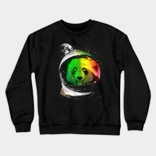 Astronaut Panda Crewneck Sweatshirt